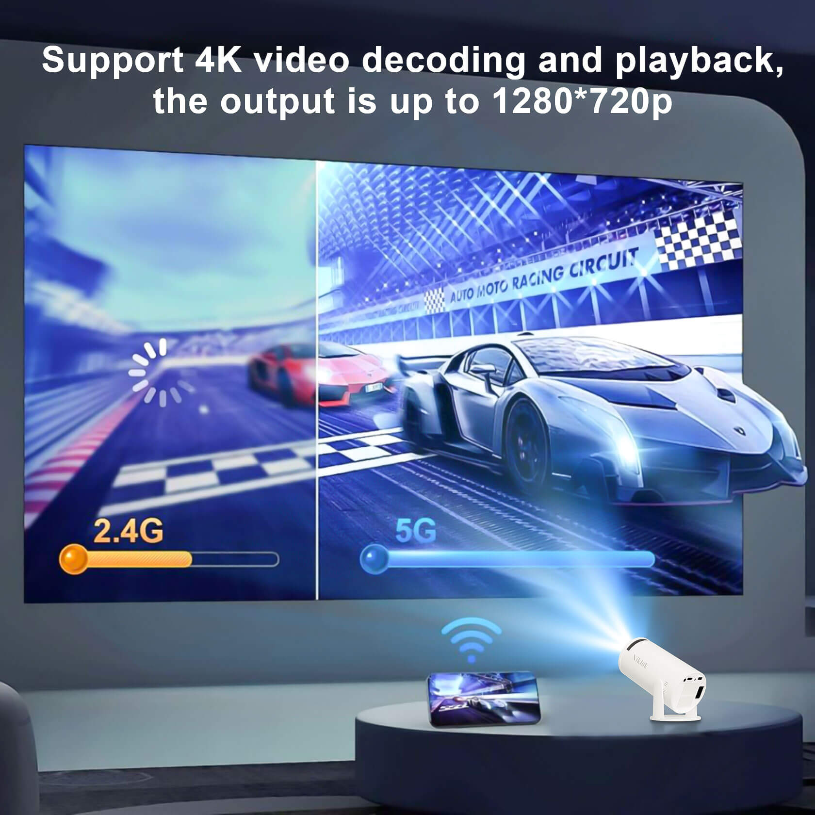 Compact Mini Projector, a Portable Projector and entertainment Projector with Android TV, WiFi 6, 1080P, 200 ANSI lumens. Compact Mini Projector, a Portable Projector and entertainment Projector with Android TV, WiFi 6, 1080P, 200 ANSI lumens.